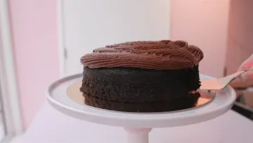 Vegan Chocolate Cake — vegan chocoladetaart